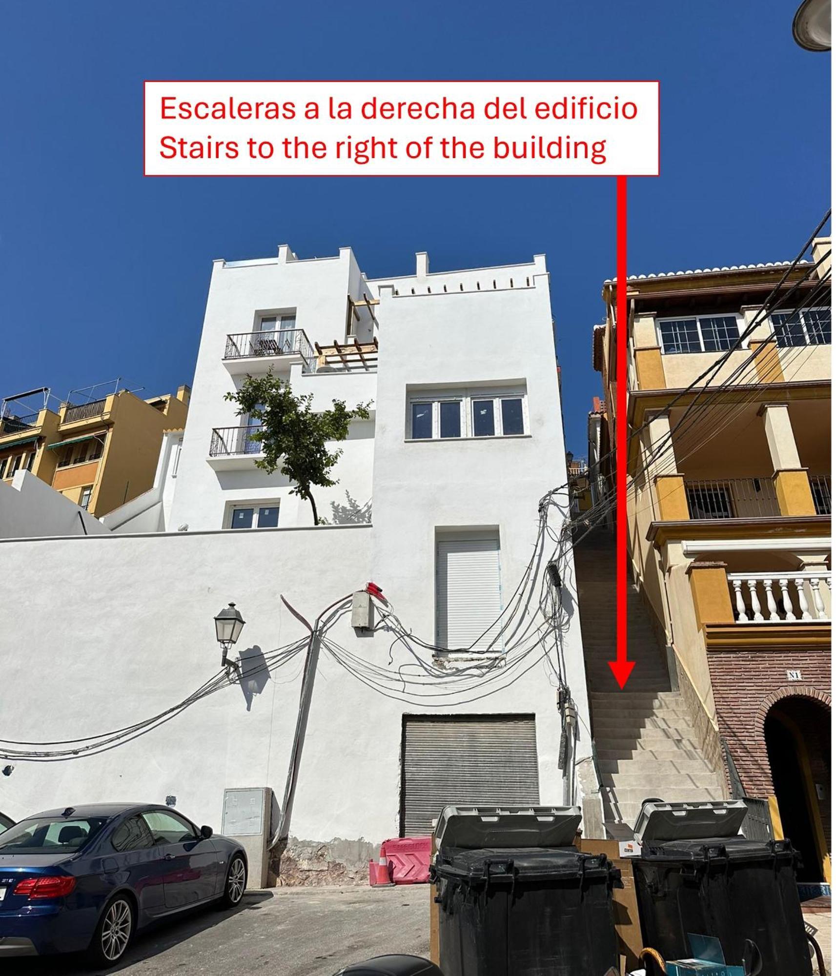 شقة Atico Con Solarium Y Bbq Cerca Del Centro 6 Pax مالقة المظهر الخارجي الصورة